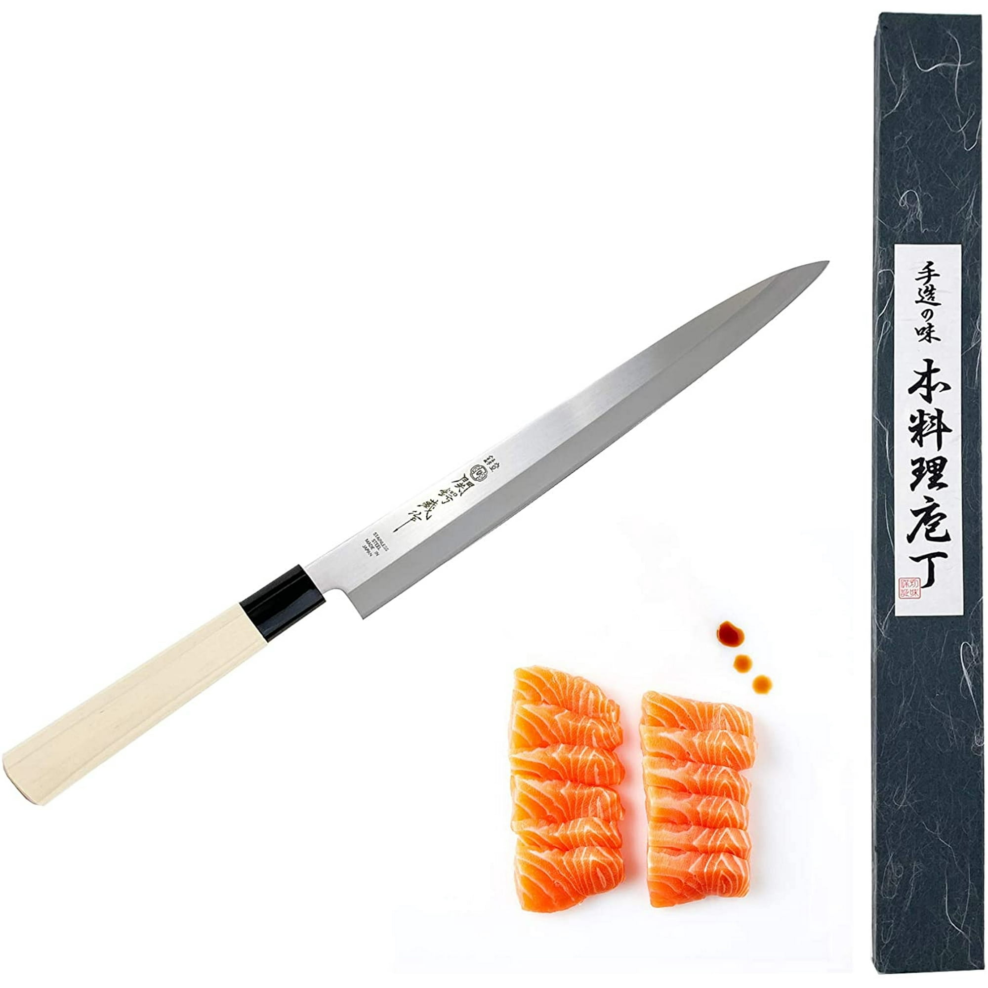 Japanbargain - Japonbargain 1560, Cuchillo De Sashimi De Sushi Extra Largo