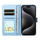 thumbnail image 4 of Funda Cartera para Samsung Galaxy S26 Ultra Perro Cachorro Grabado con Tarjetas Soporte Correa Azul, 4 of 6
