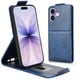 thumbnail image 2 of Funda tipo folio para iPhone 17 con soporte magnético y protección para la cámara Azul, 2 of 6