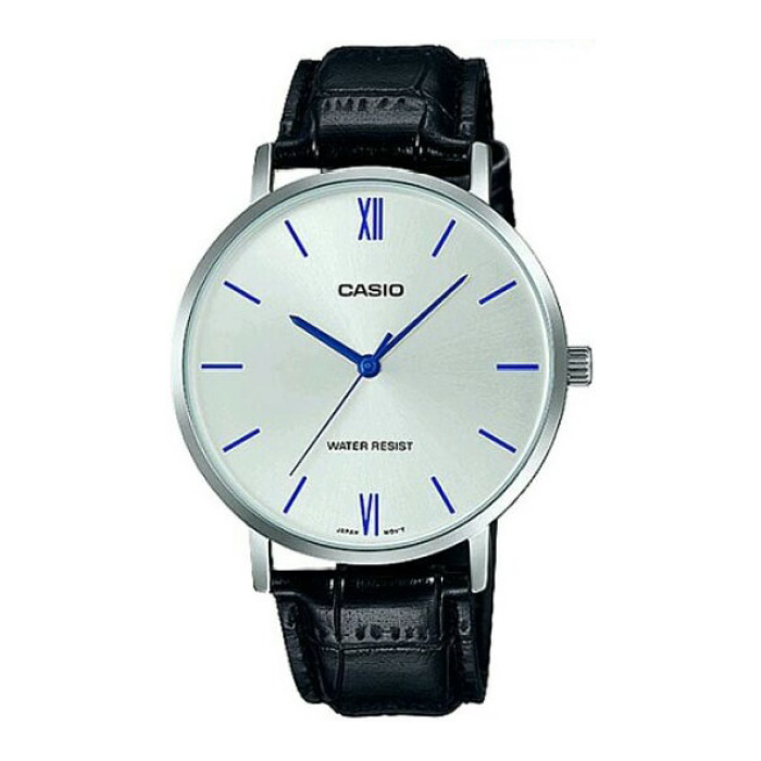 Reloj Analogo Negro Casio Mtp-Vt01L-7B1