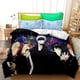 thumbnail image 1 of Anime- 3D Cartoo-n Cute Juj-utsu -Kai-sen 3 P-iece Anime Gir-l Comf-orter Set Boy-s and Girl-s Bed-ding Set -Super Soft Co-mforter Zipp-er 2 P-illowcas-es for Girl-s Boys, 1 of 5