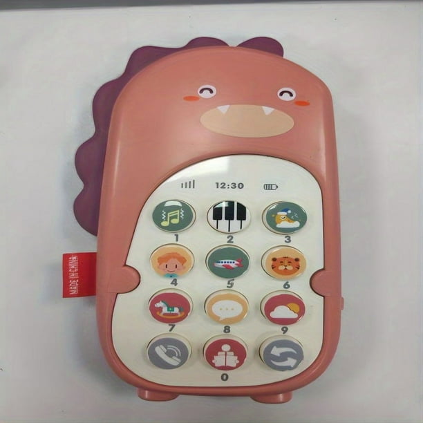 Children's Toys, Music Phones, Early Education, Music Stories, Vibration Mode Dinosaur Baby Phone Toys (3 No. 7 Batteries Are Required To Be Installed When Using), And The Batteries Need To Be Purchas