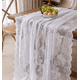 thumbnail image 2 of Mantel visillo mariposa encajes 150x265 blanco, 2 of 3