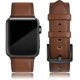 thumbnail image 1 of Correa de reloj EDIMENS compatible con piel Apple Watch de 42 mm y 44 mm, 1 of 9