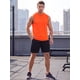 thumbnail image 2 of INSPIRE CHIC Chaleco con Capucha sin Mangas para Gimnasio y Running de Verano para Hombre S Naranja, 2 of 5