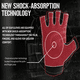 thumbnail image 4 of Guantes De Gimnasio Para Pesas Durabody Grand Victory Talla L Color Cafe, 4 of 5