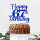 thumbnail image 4 of Decoración para tartas Kaoenla Happy 67th Birthday 67 años, azul, 4 of 8