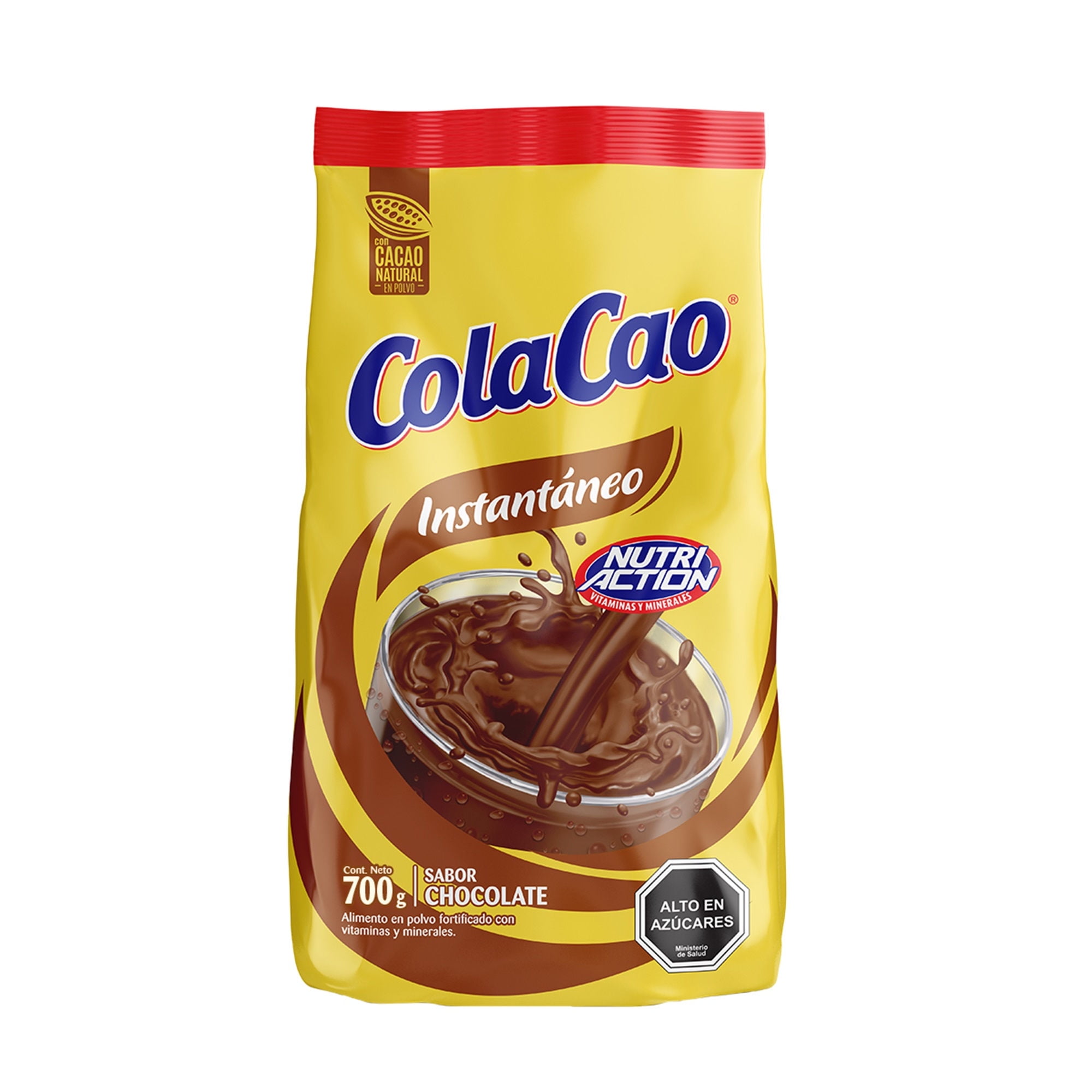 Saborizante Para Leche Chocolate Bolsa 700 g Cola Cao