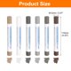 thumbnail image 2 of Uxcell Palitos de Relleno de Madera 6 Colores Ceras de Reparación de Muebles de Cera para Marrón Claro, Blanco, Gris Estrellado, Nogal Gris, Azul Gris Oscuro, Azul Gris Claro, 2 of 7
