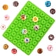 thumbnail image 4 of Molde de silicona para donas (morado, azul y verde), antiadherente, apto para alimentos, para caramelos, chocolate y gelatina, con 3 goteros de regalo., 4 of 8