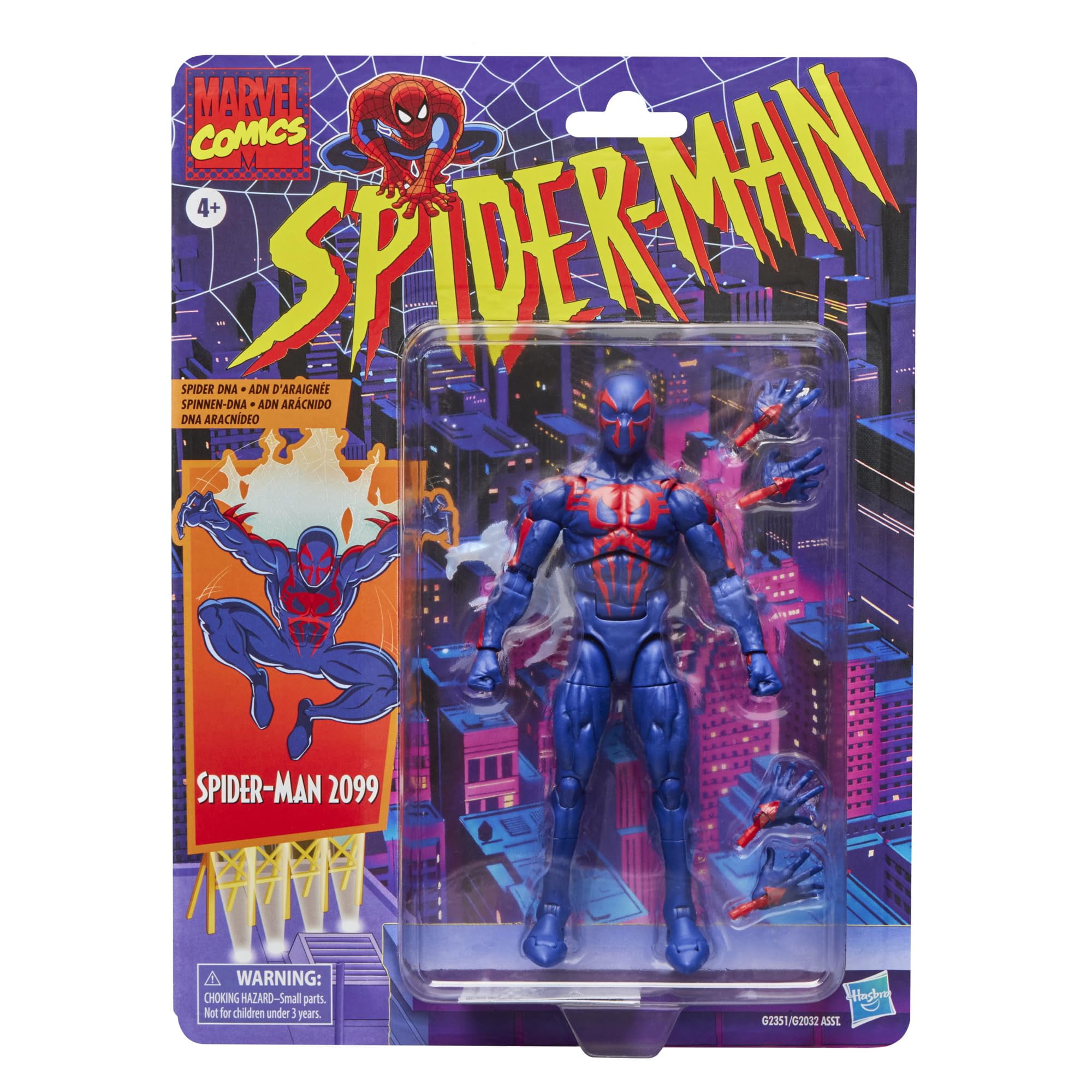 Figura De Acción Marvel Legends Series Spider-man 2099 15 Cm