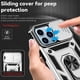 thumbnail image 5 of Estuche GANGXUN para iPhone 13 Pro, soporte giratorio 360°, estilo mecánico y magnético, 5 of 5