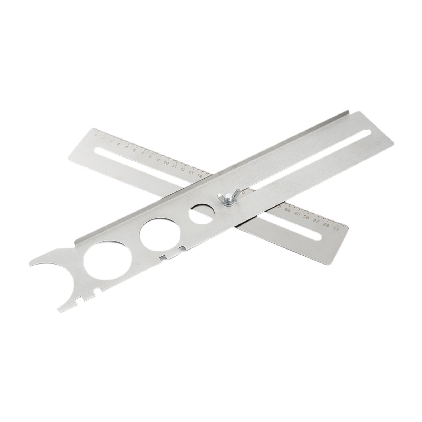 Ioensy - Accesorios Para Localizar Agujeros De Baldosas De Cerámica Para Trabajos De Decoración De Paredes De Cerámica