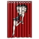 thumbnail image 1 of Cortina de ducha Betty Boop, juego de cortinas de baño con ganchos, tamaño 60 x 72 pulgadas, 1 of 3