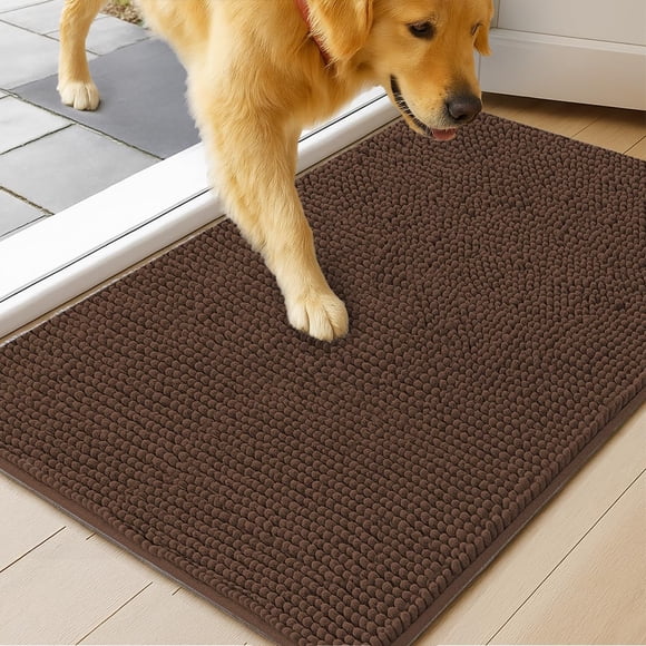 Alfombra para puerta de perro MUDGUARD MAT 91 cm x 150 cm Choco