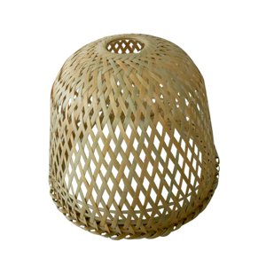 Ioensy - Accesorios De Techo Tejidos A Mano Con Pantalla De Lámpara De Bambú Para El Adorno Del Hogar De La Casa De Té