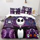 thumbnail image 1 of The Nightmare Before Christmas Bedding SetDuvet Cover Pillowcase Three Piece Set Adult And Child Full-Size Bed Sheets, 1 of 5