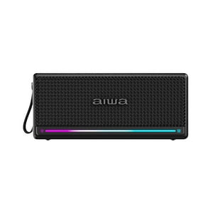 Aiwa - Parlante Bluetooth Vintage Portátil Con Función Tws 40W Awq6 Negro