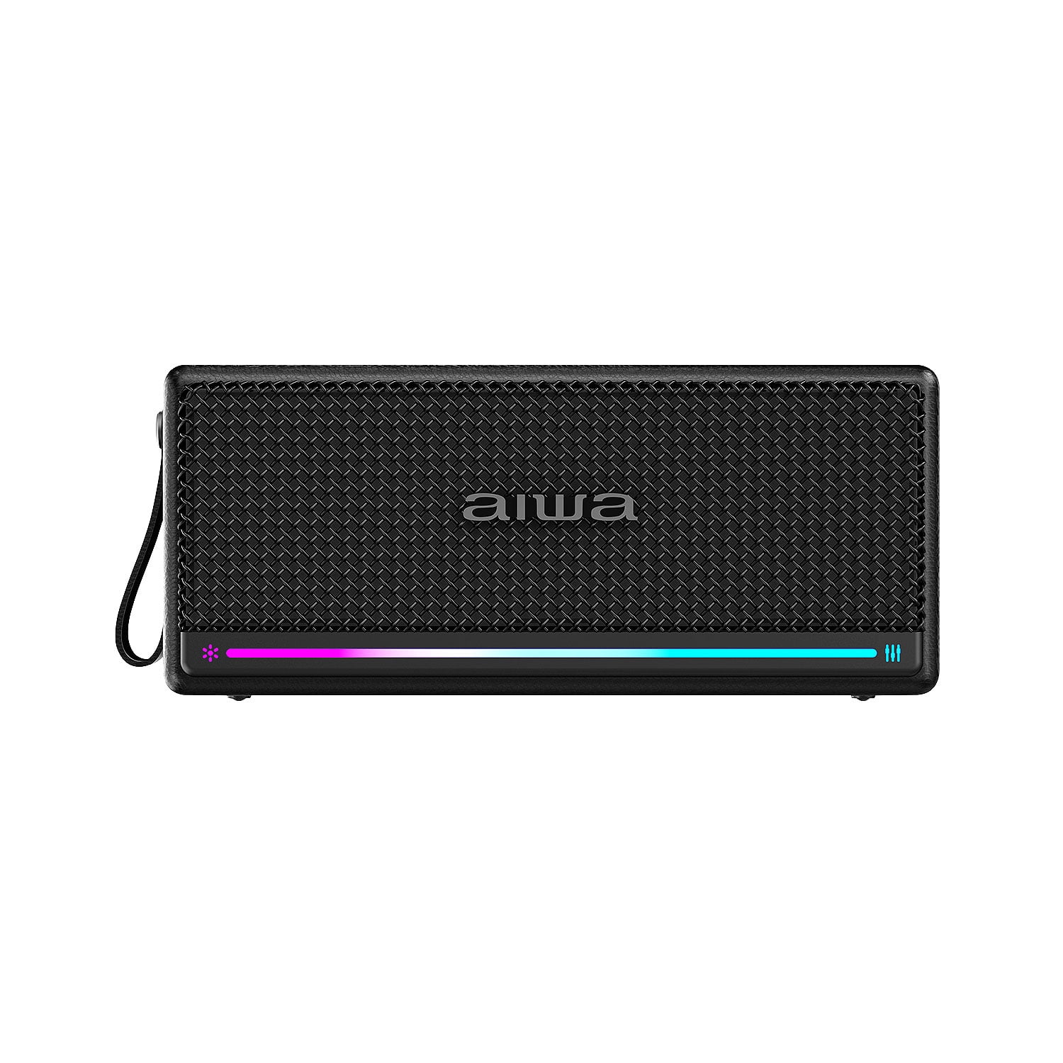 Aiwa - Parlante Bluetooth Vintage Portátil Con Función Tws 40w Awq6 Negro
