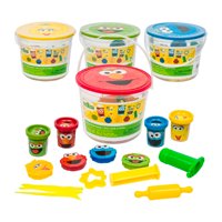 Red Rigde - Set De Moldes Y Formas Plaza Sesamo En Cubo