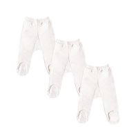 Pumucki - Set De 3 Pantys Blanco Talla 9-12M