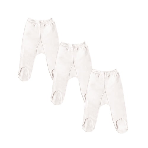 Pumucki - Set De 3 Pantys Blanco Talla 9-12m