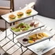 thumbnail image 4 of 3 Piso Metal Soporte De Exhibición Para Comida Organizador Negro, 4 of 5