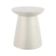 thumbnail image 1 of Mesa auxiliar exterior JONATHAN Y Hollie de 46 cm color crema, 1 of 8