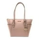 thumbnail image 3 of Bolso Tote Michael Kors Charlotte Cuero Polvo Rosa Sólido Mujer, 3 of 3
