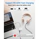 thumbnail image 4 of Adaptador USB‑C 2 en 1 para auriculares y carga Criello, 4 of 7
