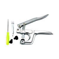 Magideal - Alicates A Presión, Herramienta De Perforación De Presión Para Botones A Presión, Herramienta De Ajuste De Botones A Presión, Instalación A Presión Pa