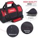 thumbnail image 2 of Bolsa de herramientas FASTPRO 36 cm de boca ancha, 2 of 7