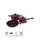thumbnail image 1 of Batería de Cocina 5 Piezas Hpi Yb23-0502-A Aluminio Rojo, 1 of 2