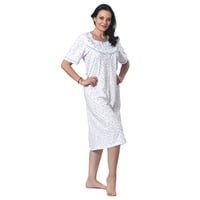 Mon Amour - Camisa Algodón Estampado Con Alforzas