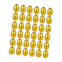 Bothyi - Huevos De Pascua Color Dorado Para Rellenar, Ideales Para Fiestas Escolares Y Actividades De Empresa.