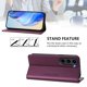 thumbnail image 3 of Funda Billetera con Soporte para Samsung Galaxy S23 Bloqueo RFID Plegable Violeta, 3 of 6