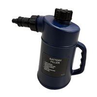 Magideal - Batería Relleno De Batería De Desecho De La Batería Jarra Jarra Jarra Camión 2L Goteo -Válvula Libre De La Batería Jarra De Agua Destilada Dispensador