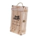 thumbnail image 5 of Caja De Madera Para Botellas De Vino Con Asa Superior Y Tapa Para Bodas, Cumpleaños, Inauguración De La Casa, 5 of 6