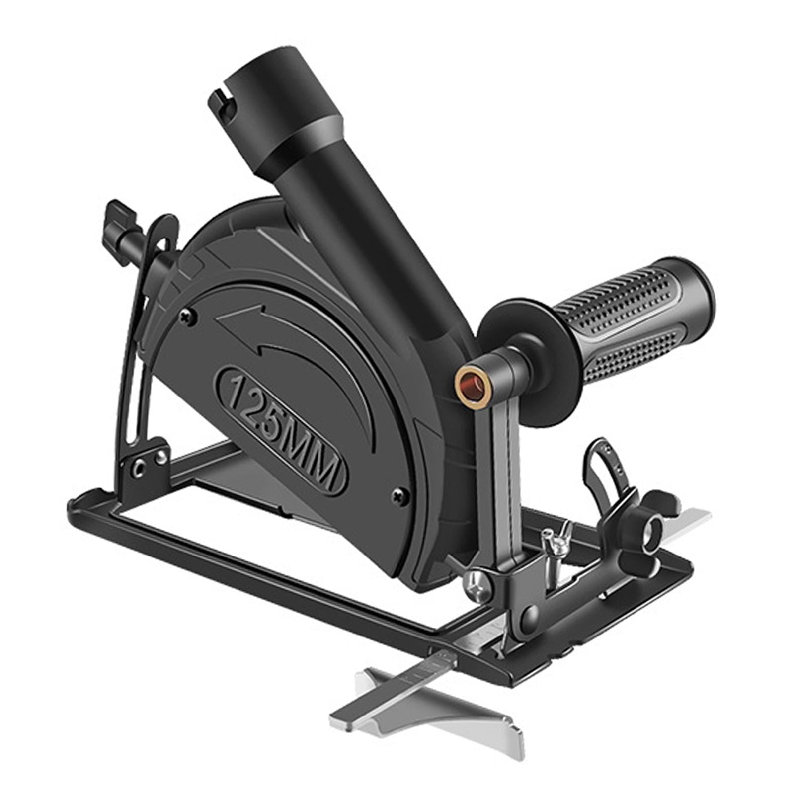 Magideal - Soporte De Ángulo De Metal Máquina De Corte Soporte De Abrazadera De Fijación De Base De Ranurado Posicionamiento Para Accesorios De Ángulo , Con Bolsa De Polvo