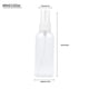 thumbnail image 2 of Frasco atomizador transparente de plástico TRENDBOX 60 ml (2 oz) x6, 2 of 7