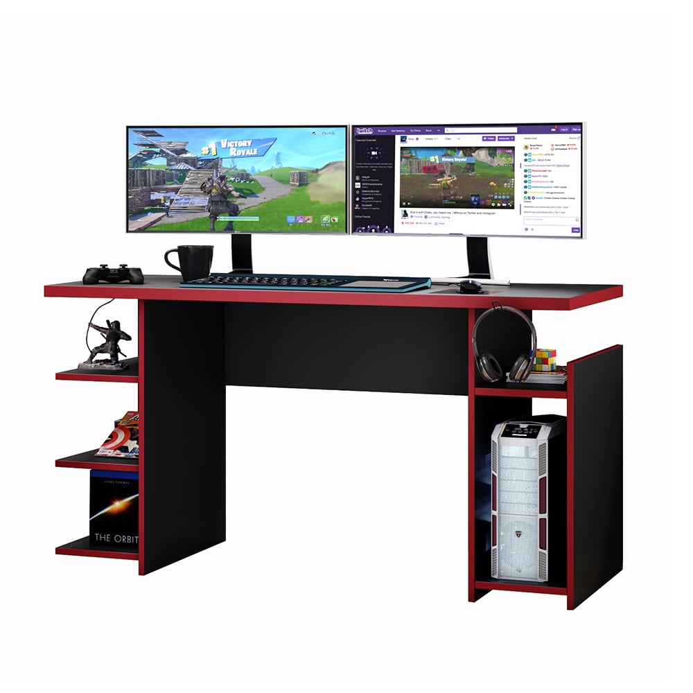 Home Mobili - Escritorio Gamer Boku Negro/rojo
