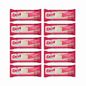 Pack 10 Traperos Humedos Excell Todo Tipo De Pisos Primavera 10 Unid Cada Uno.