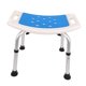 thumbnail image 5 of Taburete De Ducha De Aluminio Ajustable Para Inodoro Asiento Silla De Baño Banco De Ayuda Grande, 5 of 5