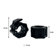 thumbnail image 2 of Par de collarines para barra preolímpica Negro, 2 of 2