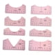 thumbnail image 2 of Guía para hacer reglas de camisetas, 8 unidades, herramientas para la impresión de camisetas, guía para la colocación de vinilo Rosa, 2 of 5