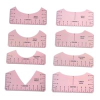 Bothyi - Regla De Camiseta Con 8 Herramientas De Alineación Para Todos Los Tamaños, Prensa En Caliente, Para Mujeres, Color Rosa