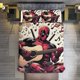 thumbnail image 1 of Spider-Man Playing Guitar Comforter Set for Kids Boys Teen Men Tween 3D Lightweight Microfiber Bedding Sets, 1 of 4