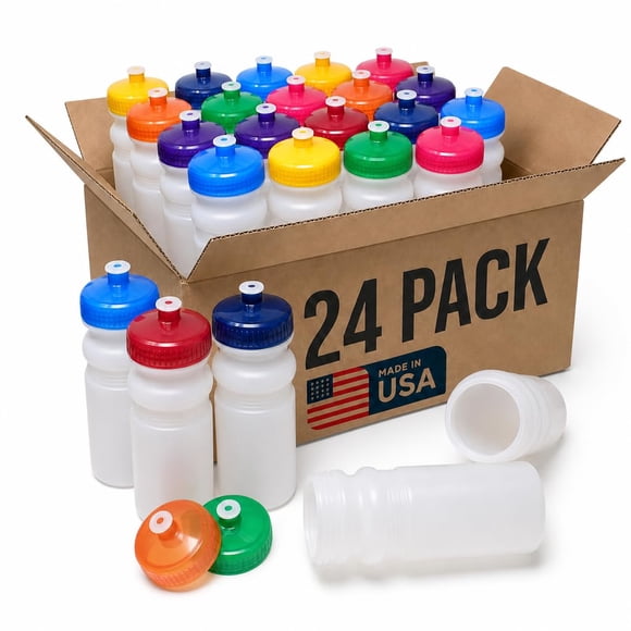 Botella de agua Rolling Sands 24 unidades 591 ml libre de BPA
