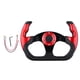 thumbnail image 3 of Volante de Coche Genérico de 13 Pulgadas, Aleación de Aluminio de Alto Rendimiento, Agarre Cómodo, Accesorios Interiores de Coche Universales Rojo, 3 of 5