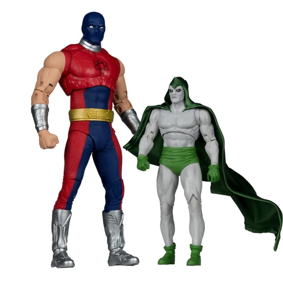 Figura de acción McFarlane Toys DC Multiverse Atom Smasher contra The Spectre